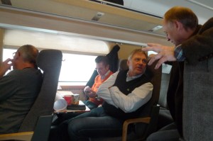 Kompissnack på X2000