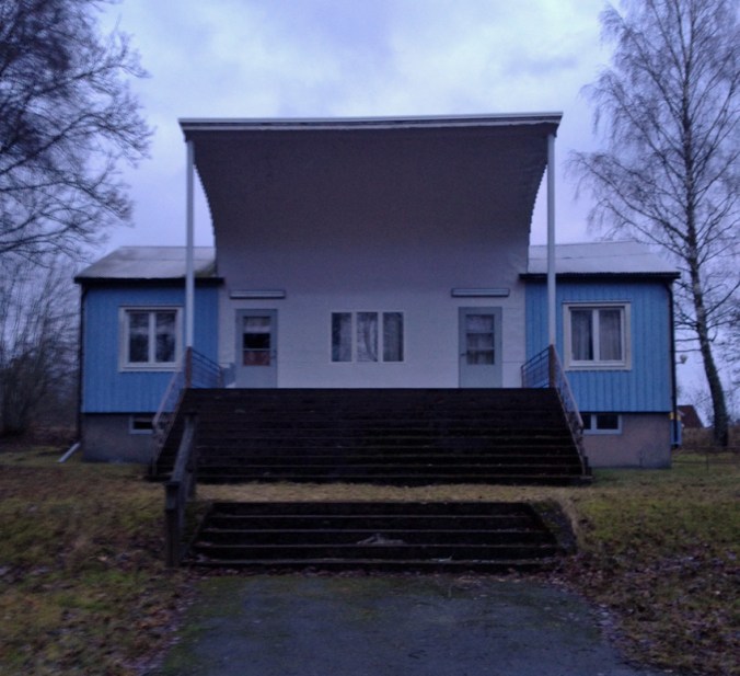 Häftig entré i Kosta. Bilden tagen med Iphone.