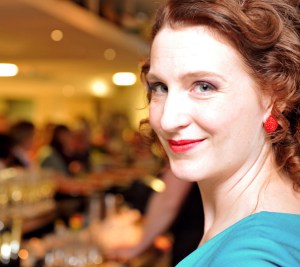 Sigrid Bárány på besök i Hässleholm