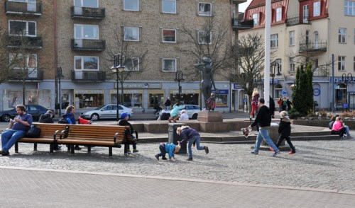 Vårkänslor på Stortorget