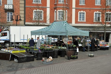 Ordningen återställd på Stortorget