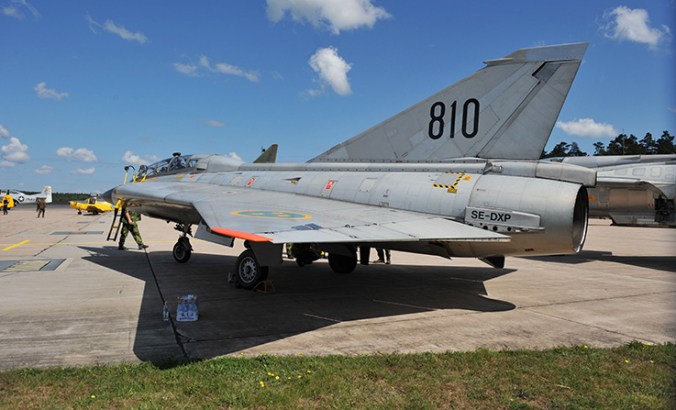 SK35 Draken individ 35810, går ej på bordsvatten men en klunk efter passet sitter nog fint.