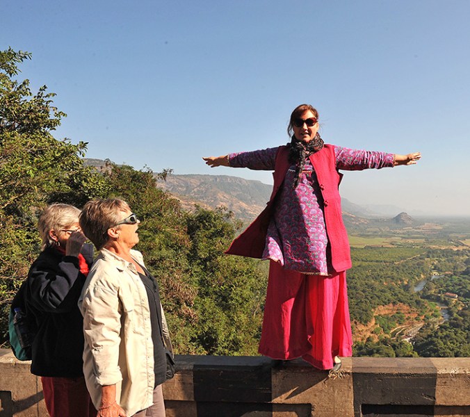 Ann-Sofie utmanar ödet för en bättre profilbild på Facebook.