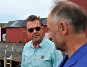 Erfarenhetsutbyte i Skåre hamn.