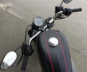 Enklast tänkbara utrustning, mesta möjliga körglädje.